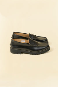 Kenford Shoes Tank Sole Loafer - Black - Kenford Shoes - URAHARA