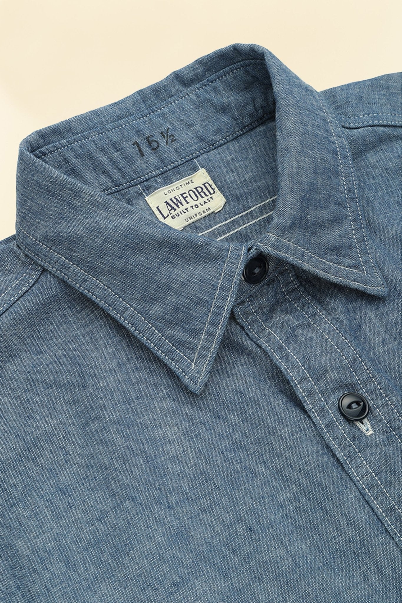 Lawford Lot.312 Work Chambray Shirt - Lawford - URAHARA