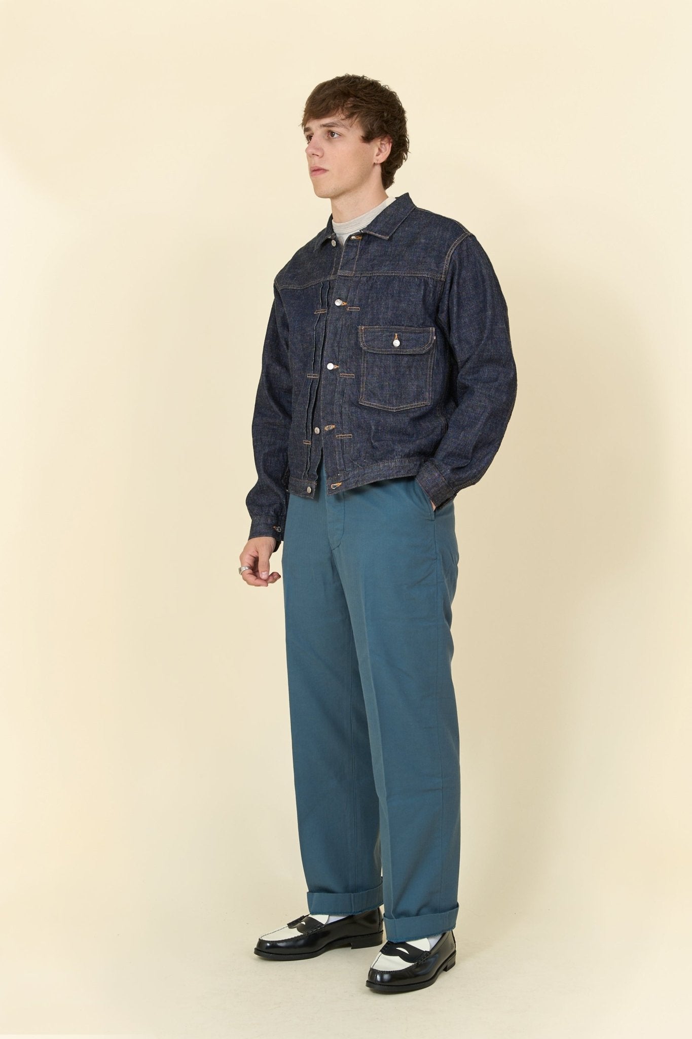 Lawford Lot.547 Work Trousers - Steel Blue - Lawford - URAHARA