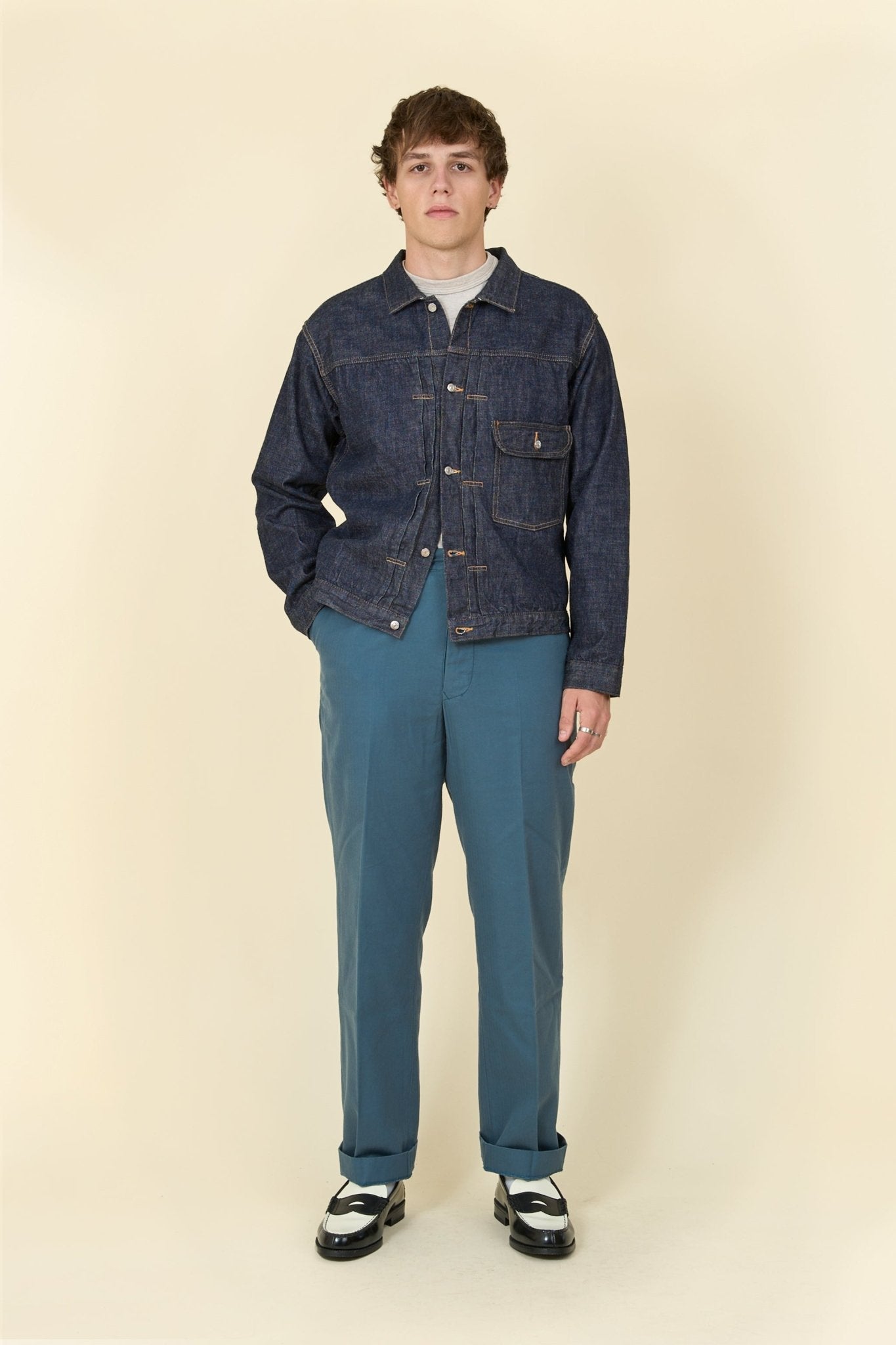 Lawford Lot.547 Work Trousers - Steel Blue - Lawford - URAHARA