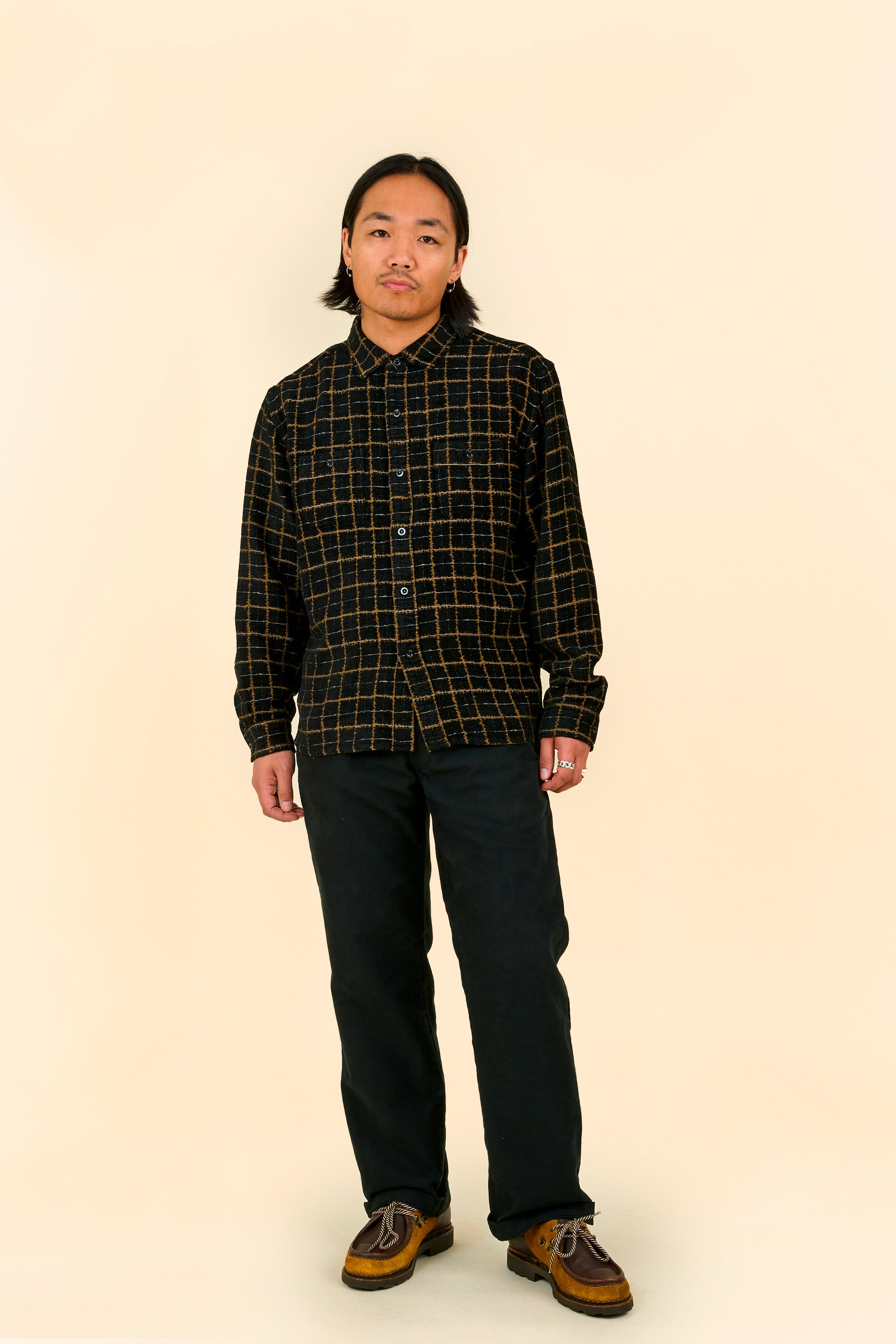 Rats Moleskin Check Shirt