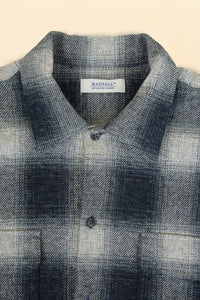 Radiall Shore Open-Collared Shirt - Black