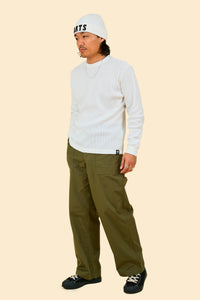 Rats Waffle Thermal - White