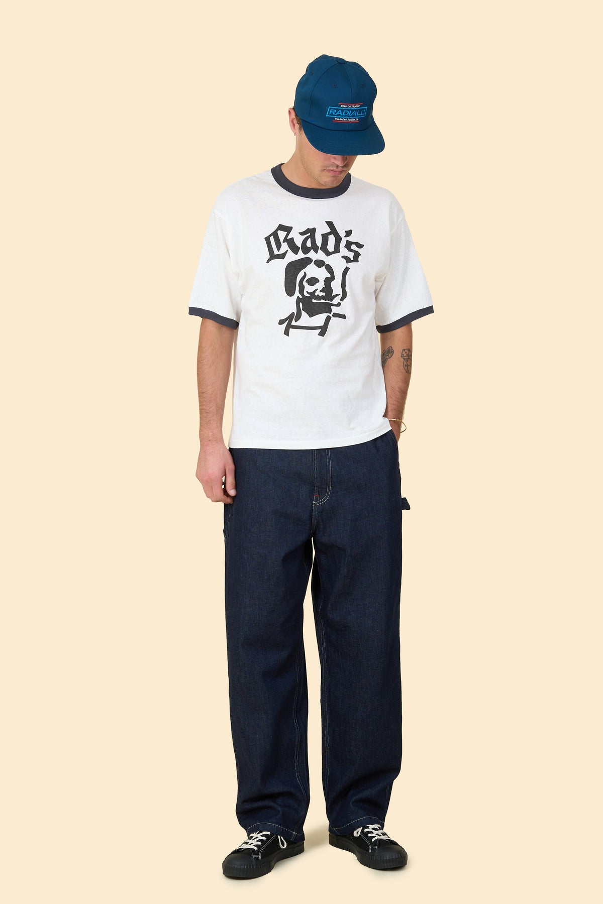 Radiall Ziggy T-Shirt - Off White