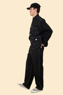 Radiall Chev Carpenter Jacket - Black