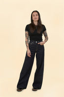 Women's MOMOTARO JEANS Super Wide Denim - 11oz