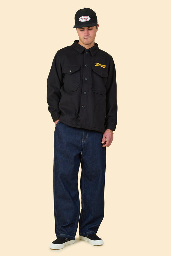 Radiall Bowtie CPO Shirt - Black