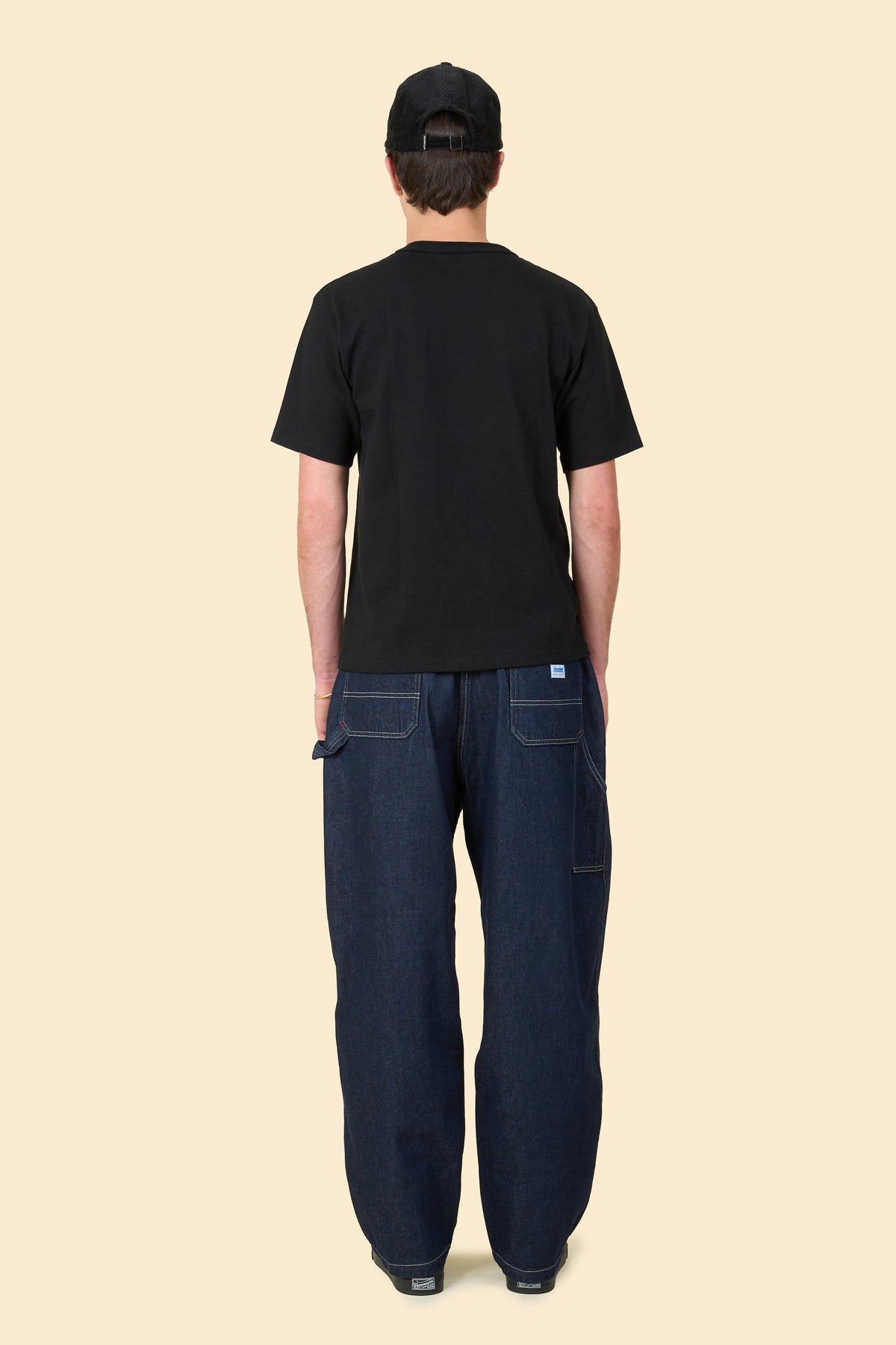 Radiall Chev Wide Fit Carpenter Pants - Indigo