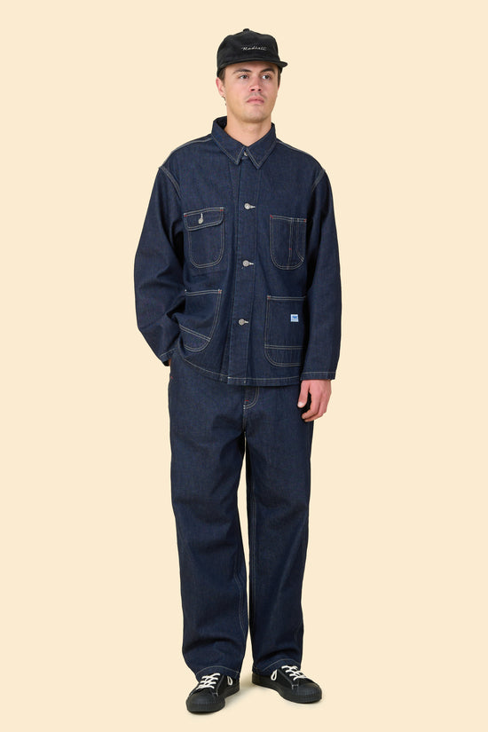 Radiall Chev Carpenter Jacket - Indigo