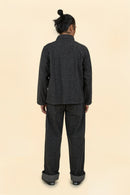 TCB Catface Jacket 10.2oz Denim - Black