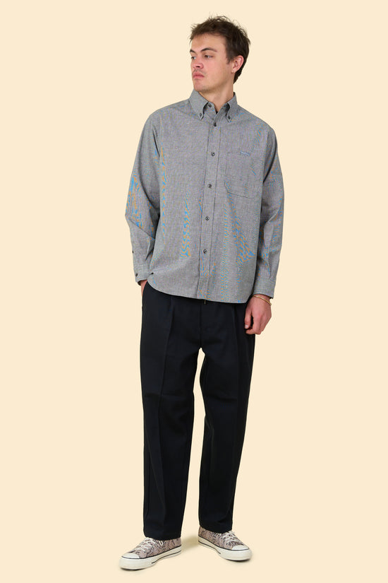 Radiall Integra Button Down Shirt - Black