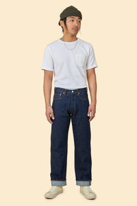 TCB Jeans 50's XX Mid Rise Straight Denim - 13.5oz