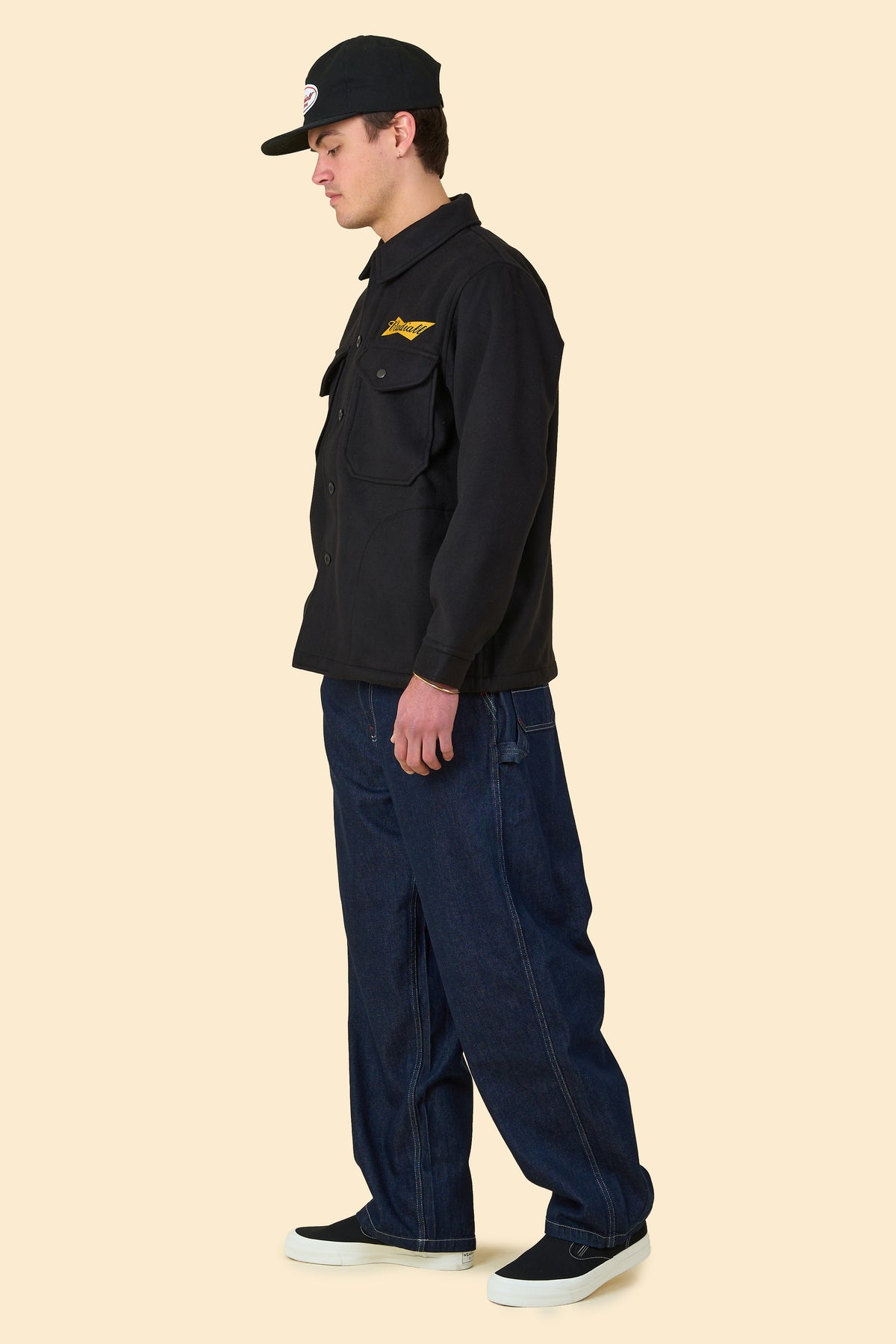 Radiall Bowtie CPO Shirt - Black