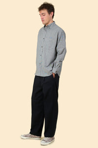 Radiall Integra Button Down Shirt - Black