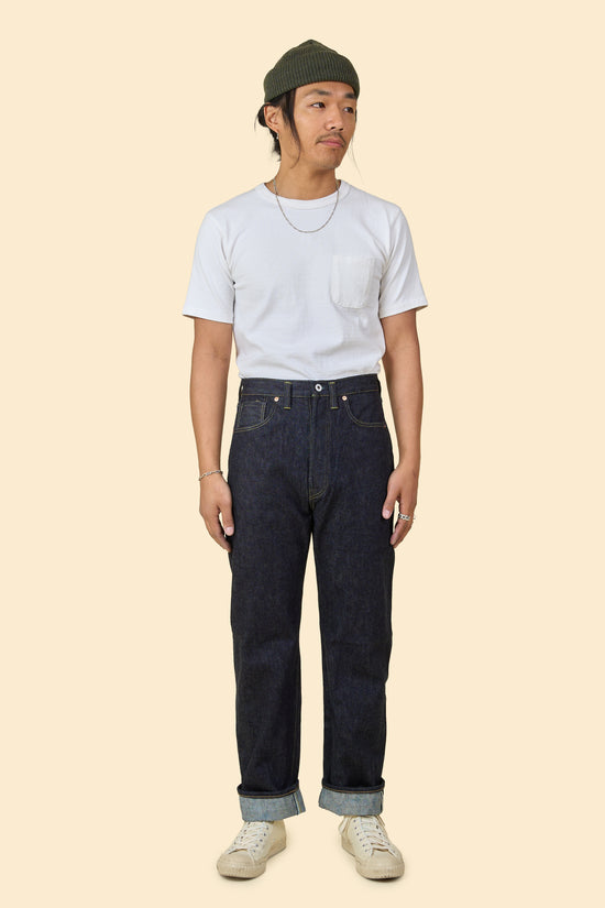 TCB Jeans S40's High Rise Straight Denim - 14oz