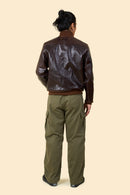 Double Helix Type A-1 Leather Flight Jacket