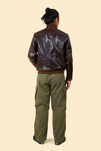 Double Helix Type A-1 Leather Flight Jacket