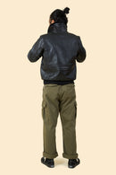 Double Helix Type G-1 Leather Flight Jacket