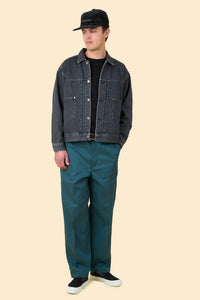 Radiall Classic 350 Top Trucker Jacket - Light Black