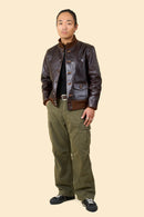 Double Helix Type A-1 Leather Flight Jacket