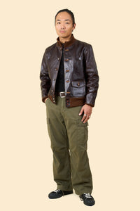 Double Helix Type A-1 Leather Flight Jacket