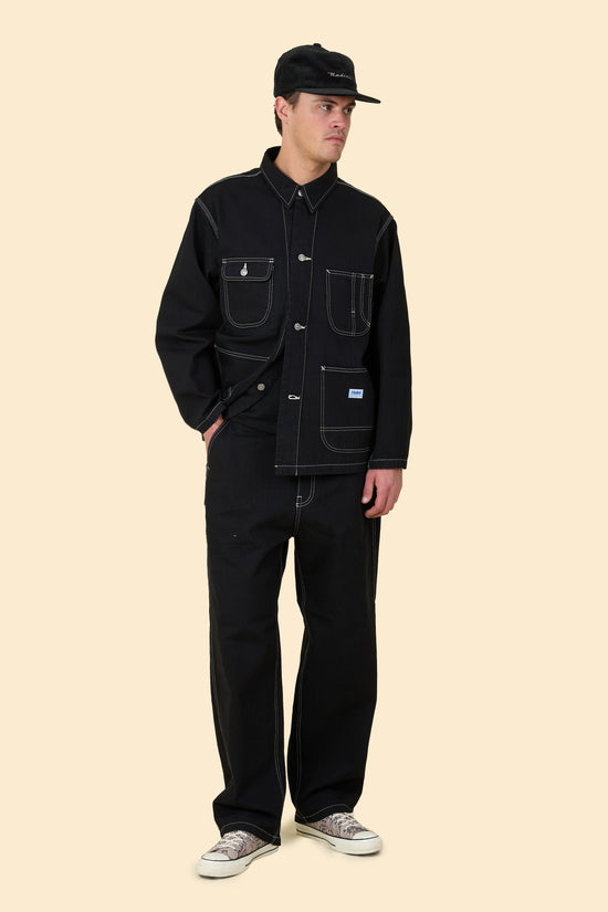 Radiall Chev Carpenter Jacket - Black