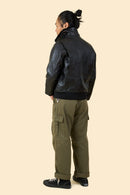 Double Helix Type G-1 Leather Flight Jacket