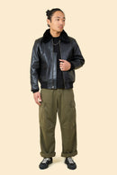 Double Helix Type G-1 Leather Flight Jacket