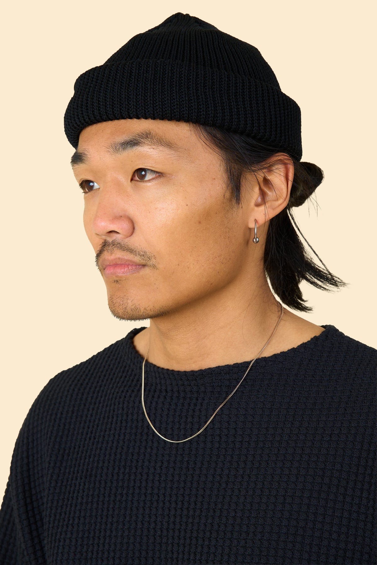 Radiall Curb T-Bar Necklace - Silver
