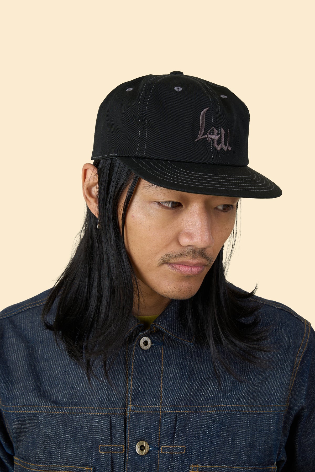 Lawford 1940's Baseball Cap - Twilight Black