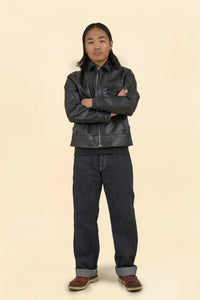 Rats 30's Leather Sports Jacket