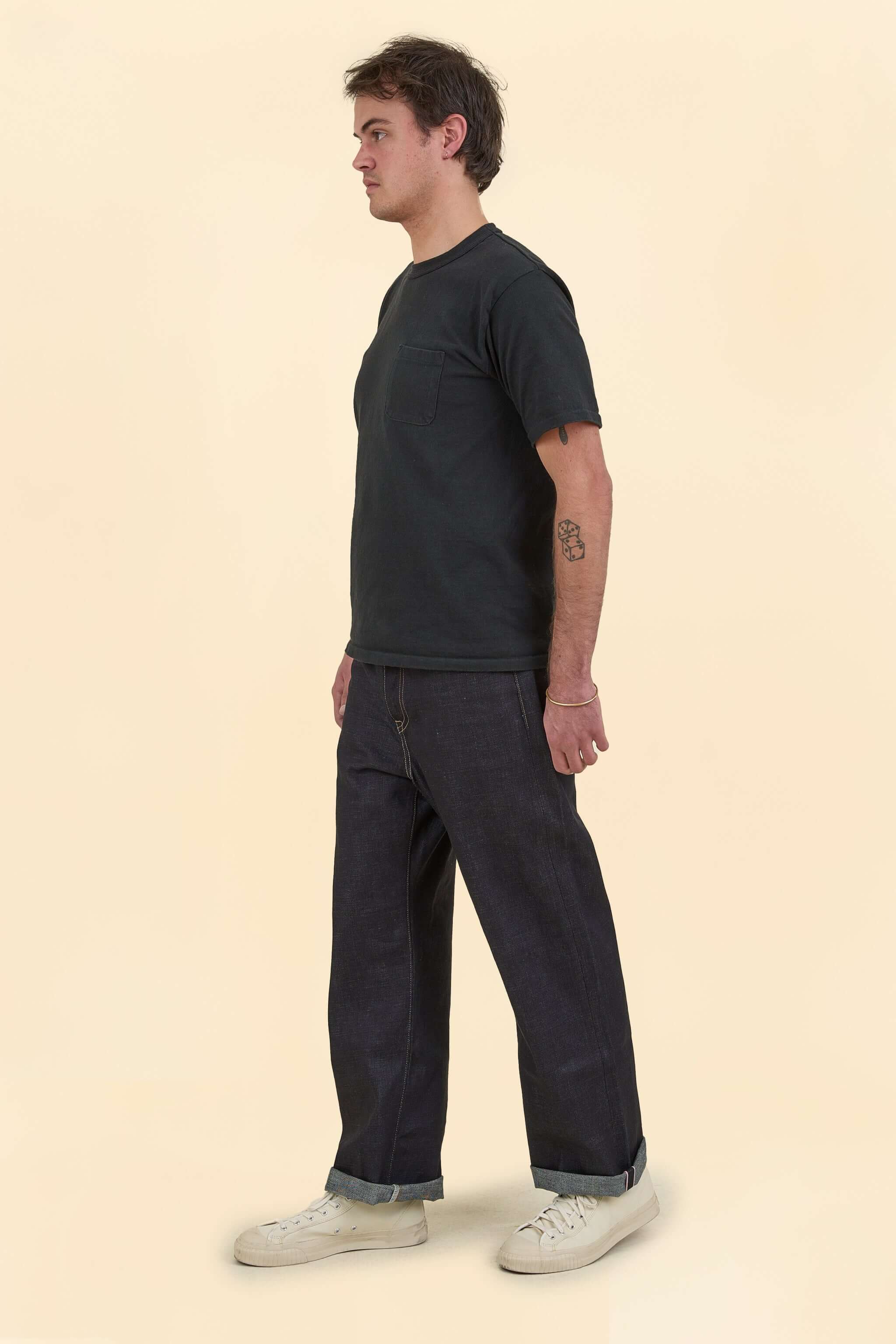 Momotaro #400 Wide Button Fly 14.7oz | Selvedge | URAHARA