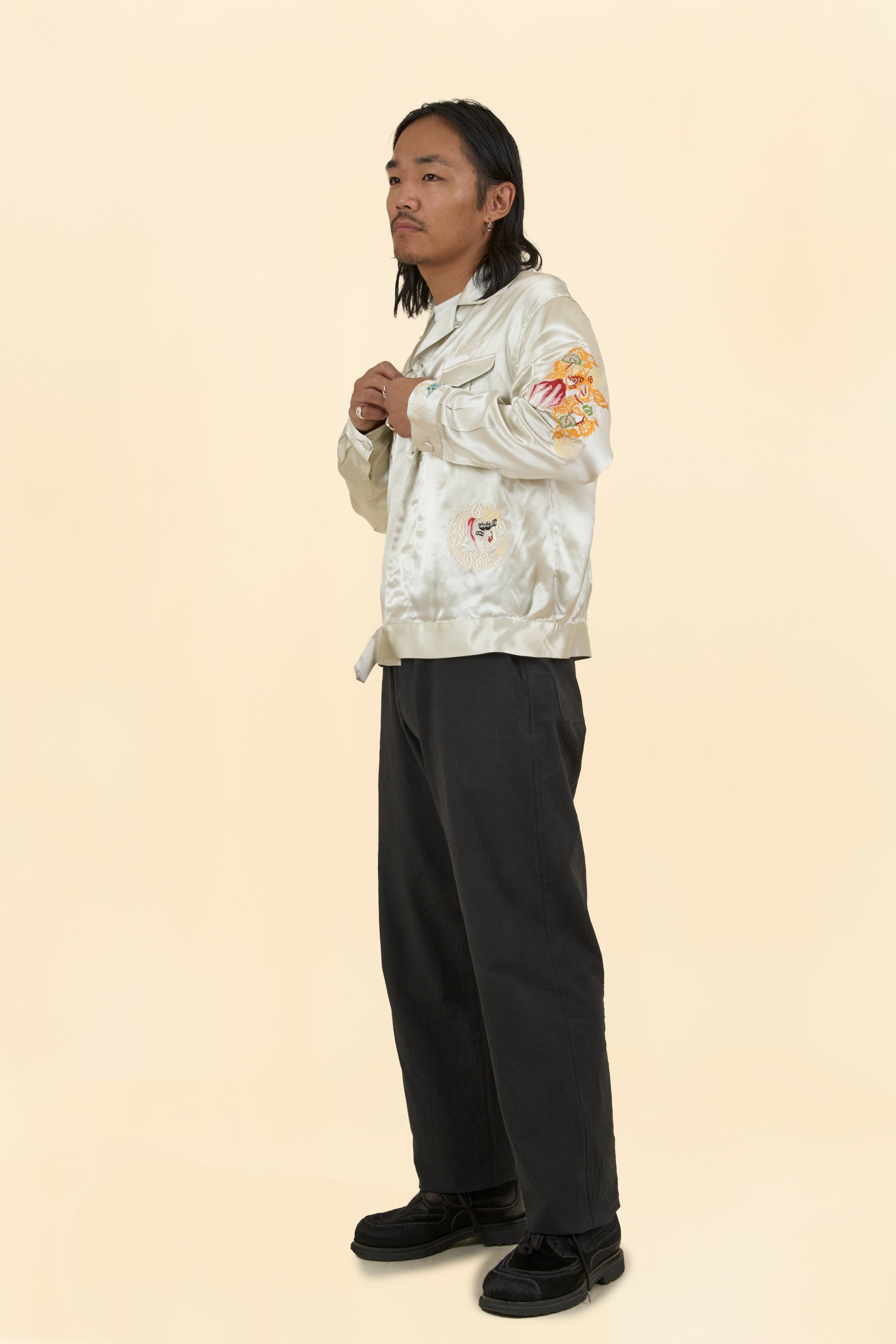 Wearmasters Lot.873 Souvenir Rayon Jacket -White