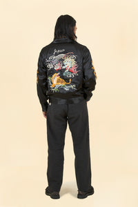 Wearmasters Lot.873 Souvenir Rayon Jacket -Black