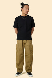 Radiall Clan Wide Fit Cargo Pants - Mil Khaki