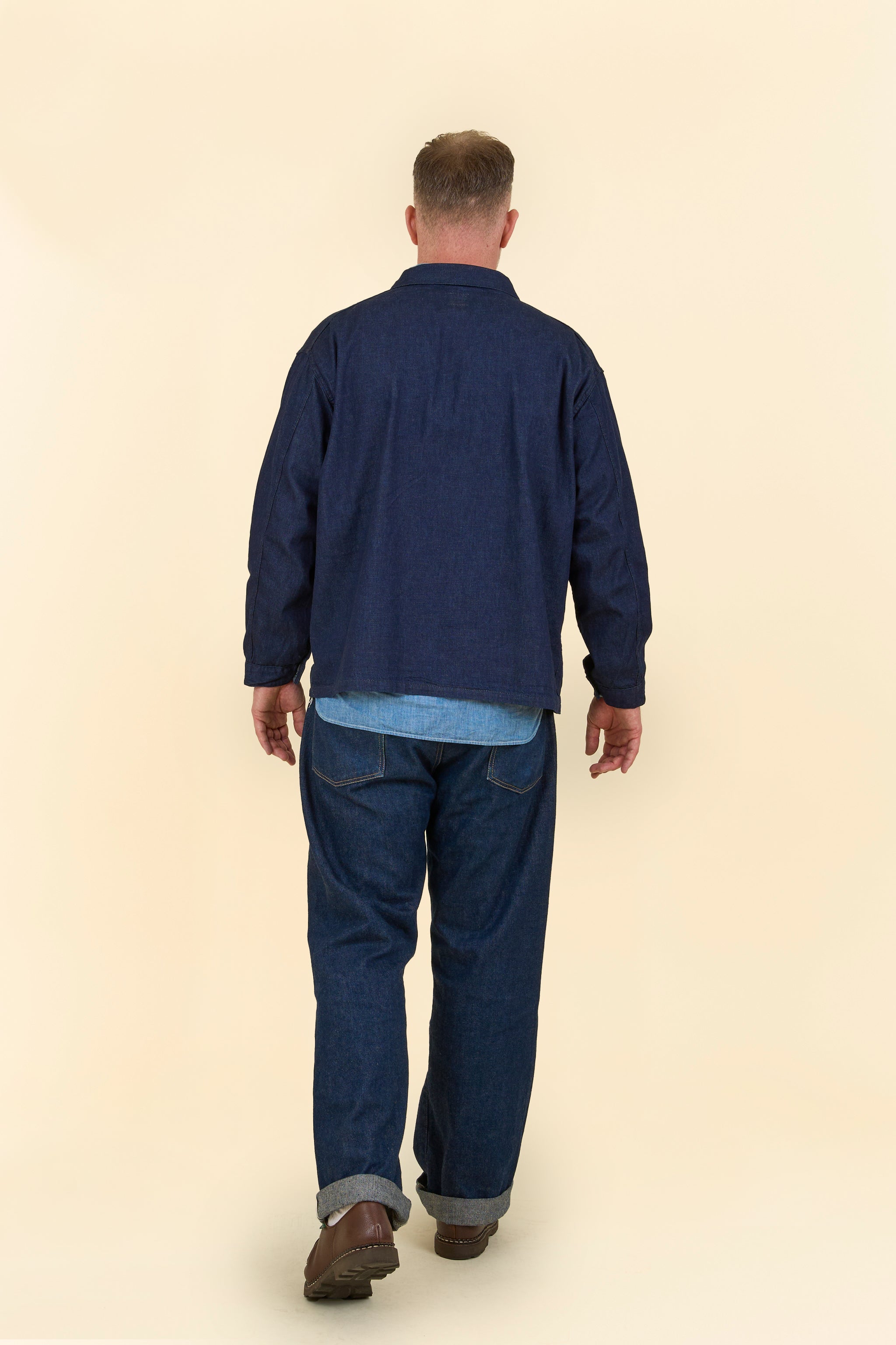 ジャケット・アウター POST O'ALLS USMC 3 Pocket Utility Jacket POST O'ALLS USMC 1930s Utility Jacket - Dark Indigo – URAHARA