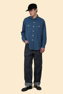POST O'ALLS No. 6 Shirt - Vintage Calico Stripe