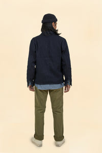 Japan Blue Regular Fit Trousers - Olive Drab