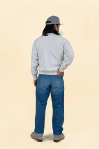 Radiall Sidevalve Loopwheel Sweatshirt - Snow White