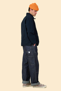 POST O'ALLS No.1 Jacket - Dark Navy Cotton Serge