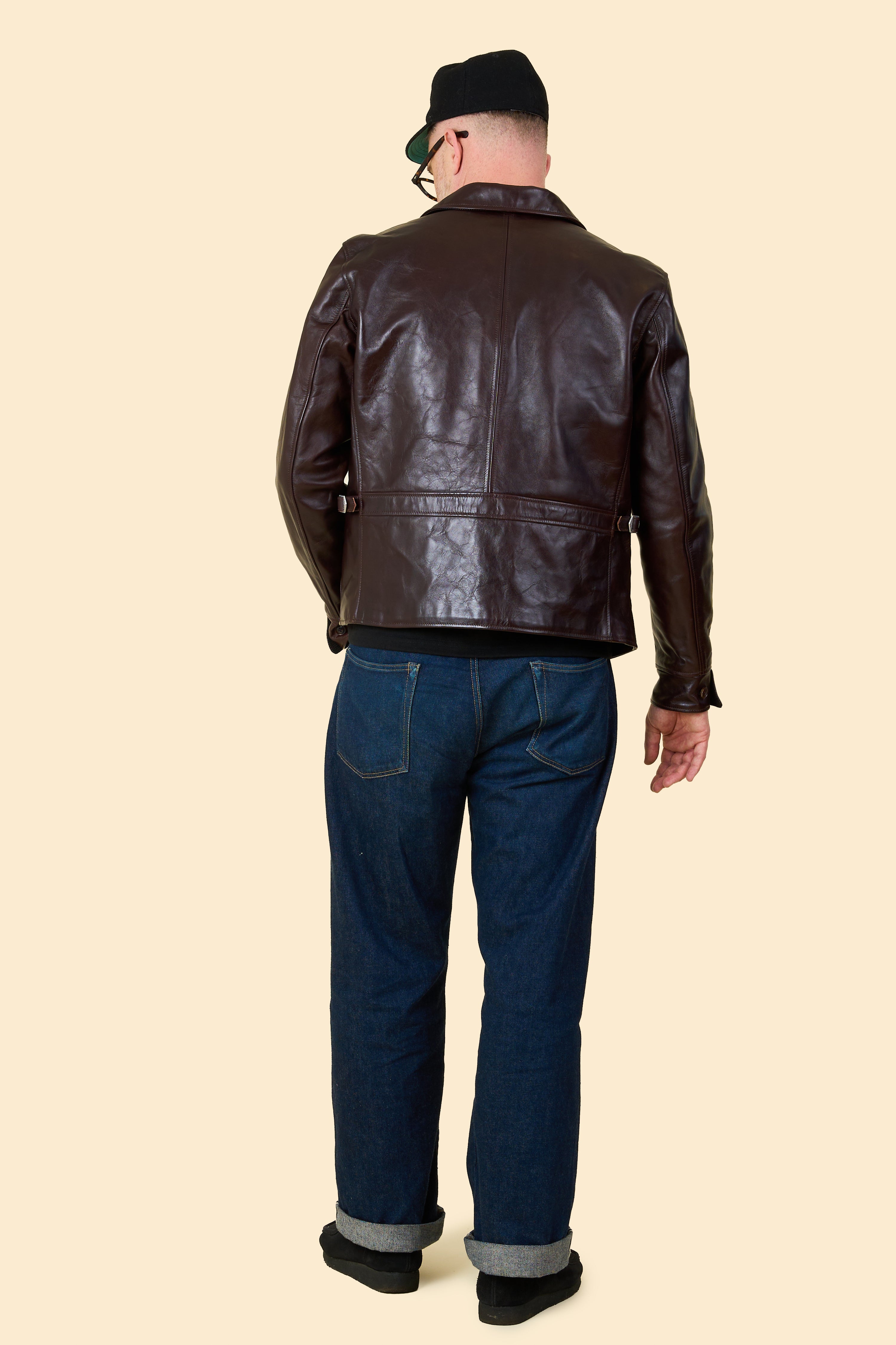 Double Helix Classic 1930's Jacket - Seal Brown