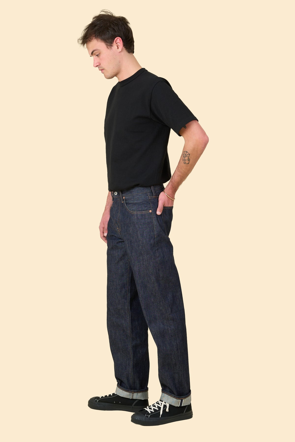 Japan Blue Jeans Straight Selvedge Denim - 14oz