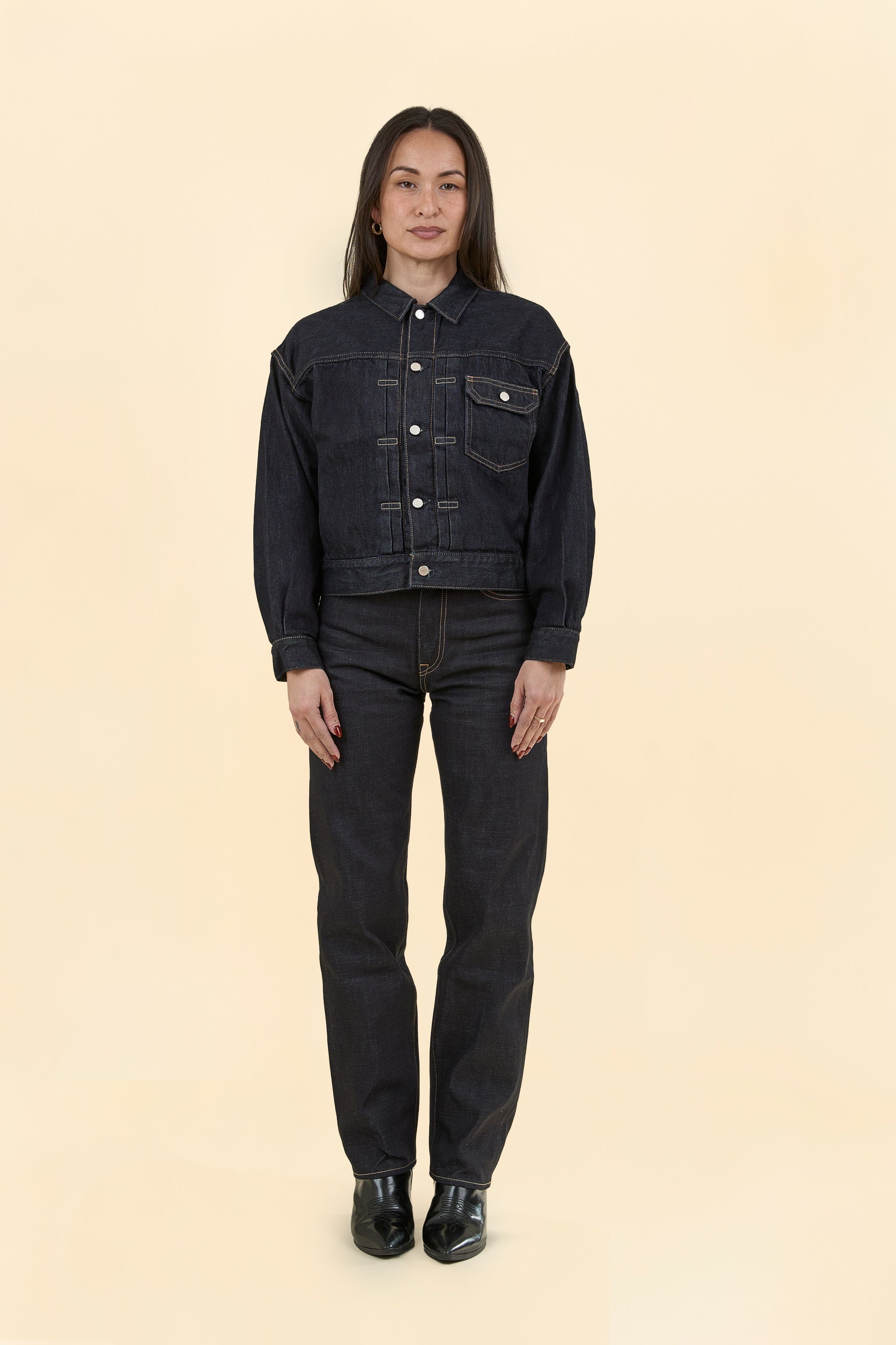 Women's MOMOTARO JEANS＃011 Denim Jacket - 11oz