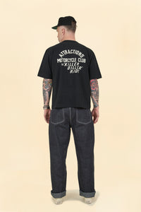 Wearmasters Flying Wheel T-Shirt - Black