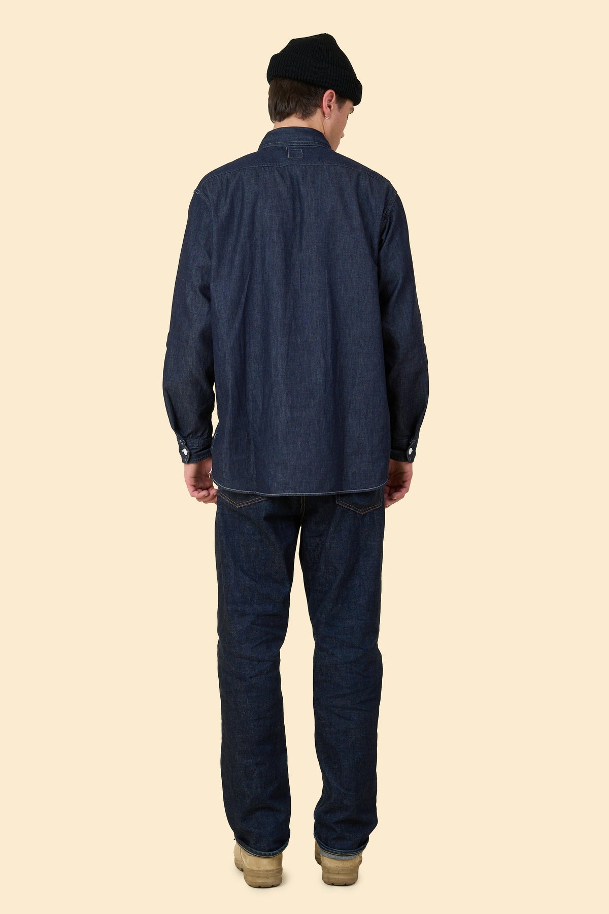 POST O'ALLS No. 6 Shirt - Indigo Light Denim