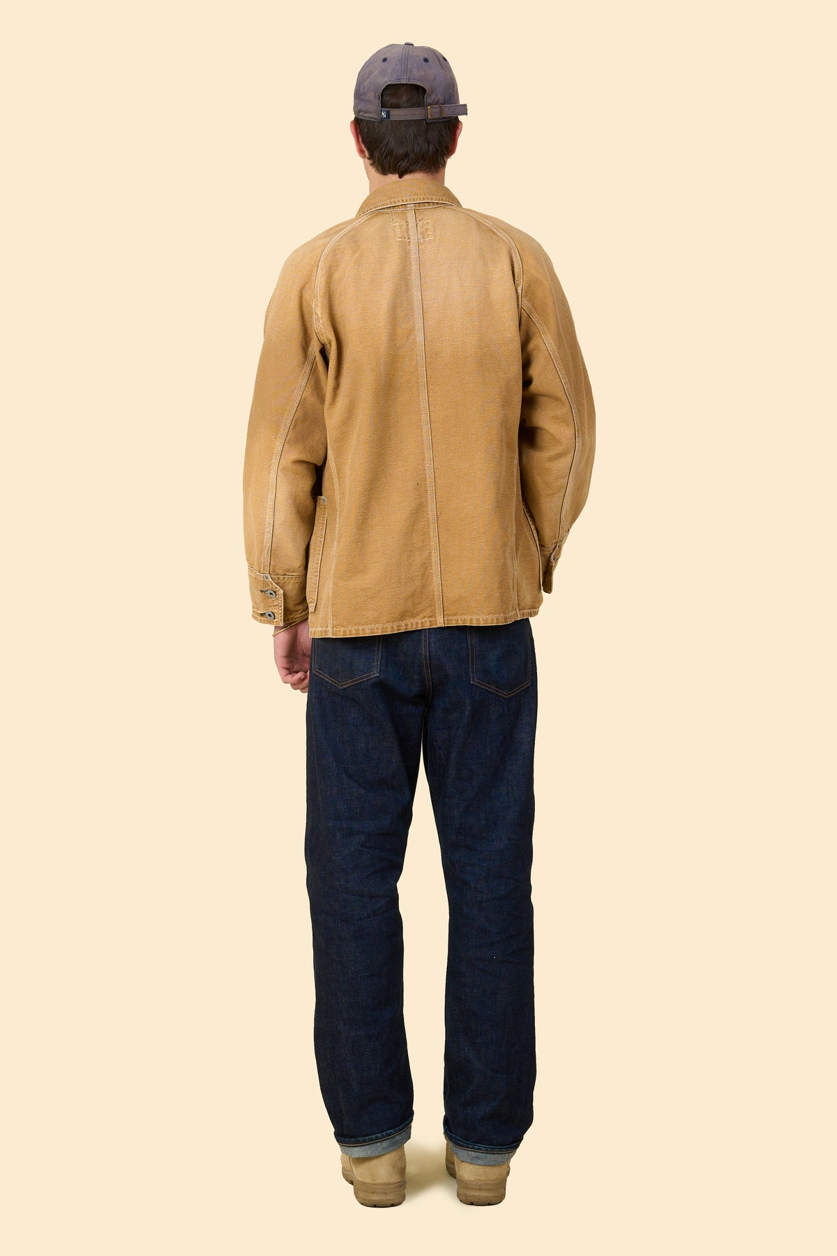 POST O'ALLS Engineers' Jacket - Brown Wash