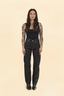 Women's MOMOTARO JEANS #110 Standard Straight Denim - 14.7oz