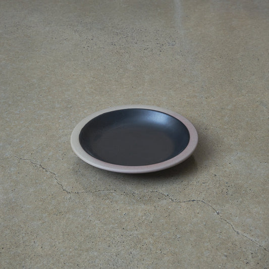 PERCENT Porcelain Small Plate - Matte Black - PERCENT - URAHARA