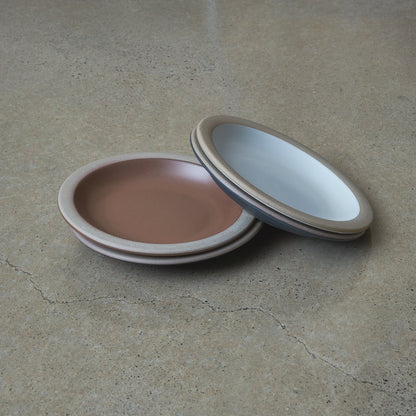 PERCENT Porcelain Small Plate - Matte Brown - PERCENT - URAHARA