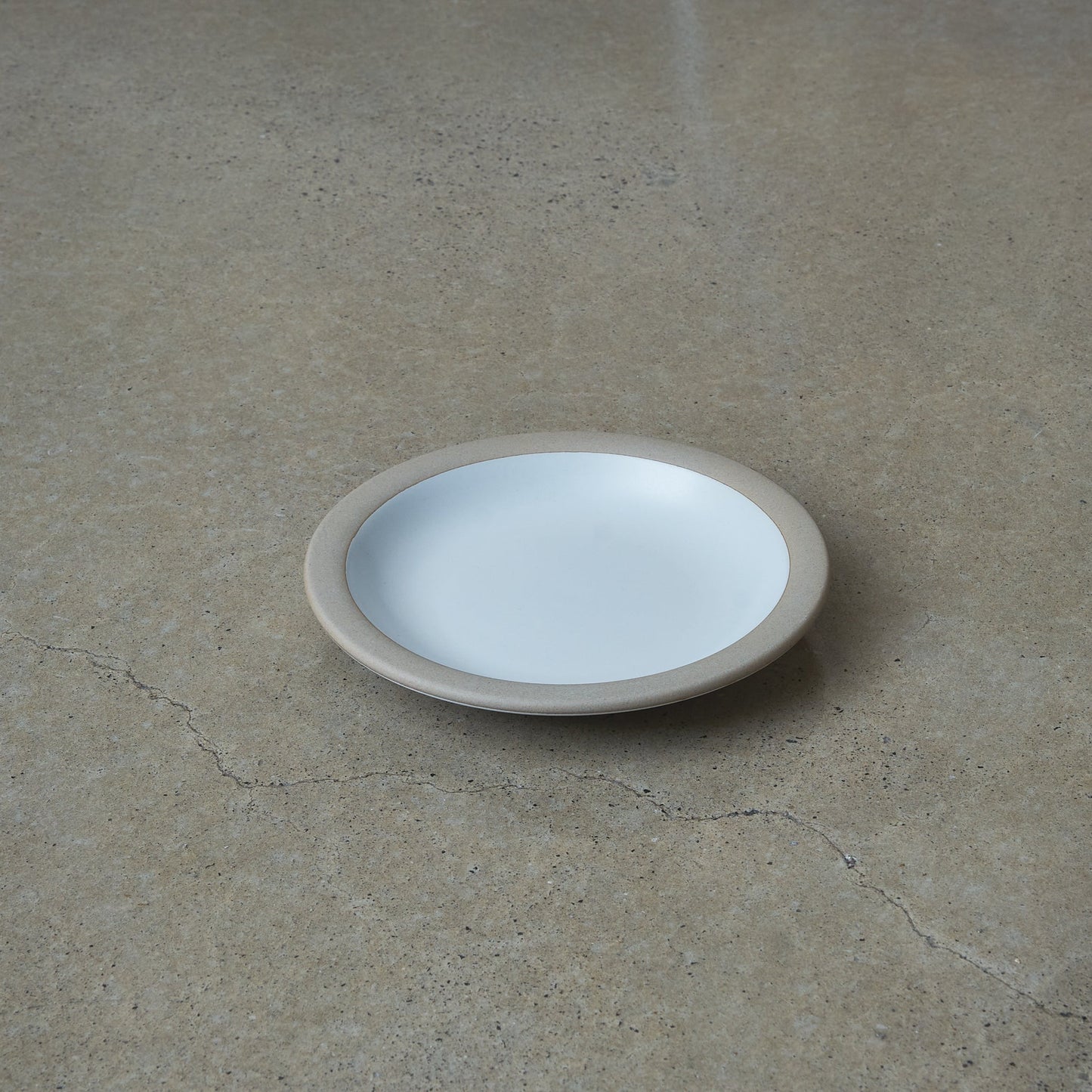 PERCENT Porcelain Small Plate - Matte White - PERCENT - URAHARA